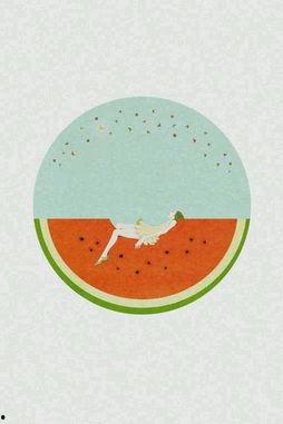 娱乐吃瓜画布背景图片大全